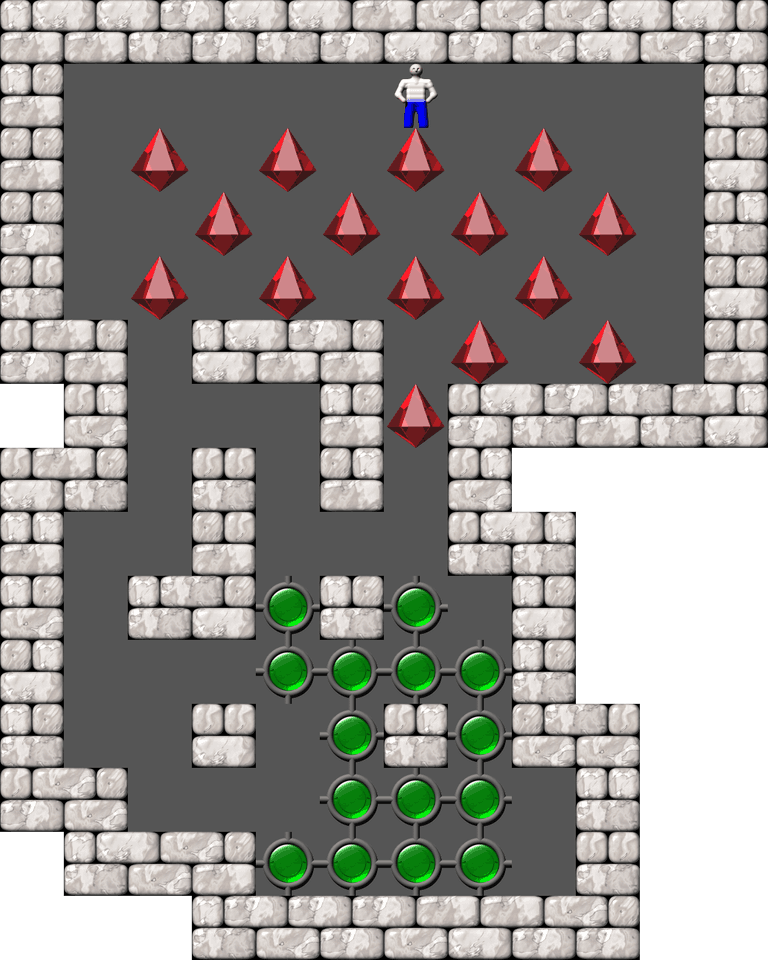 Sokoban Howard Levels 1 level 32